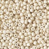 Seed beads 11/0 (2mm) Navajo white